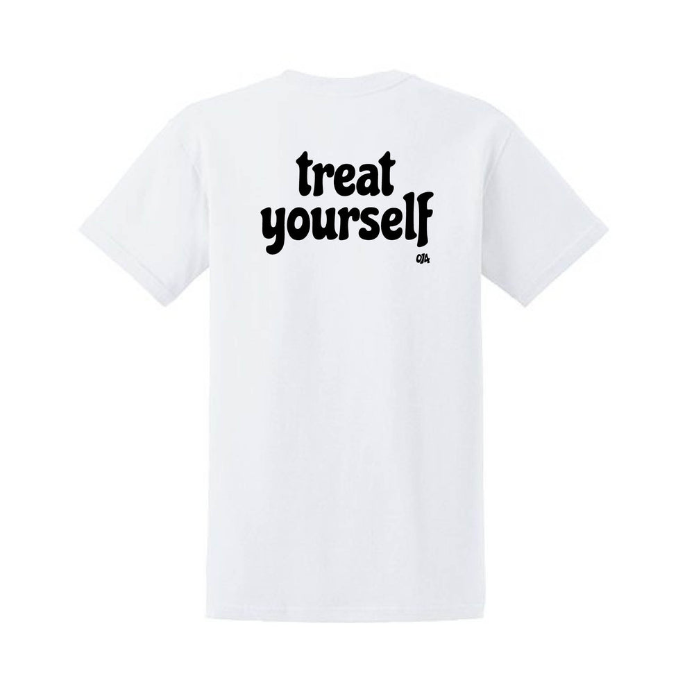 014 T-Shirt - Treat yourself - Blanc